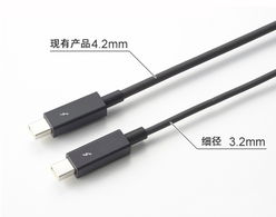 住友電氣工業株式會社發布細徑Thunderbolt電纜樣品，引領電線電纜技術新突破